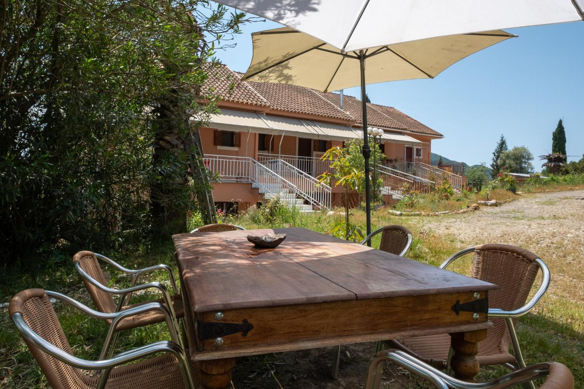 Ferienwohnung Kokkini Peach House Kokkínion Exterior foto