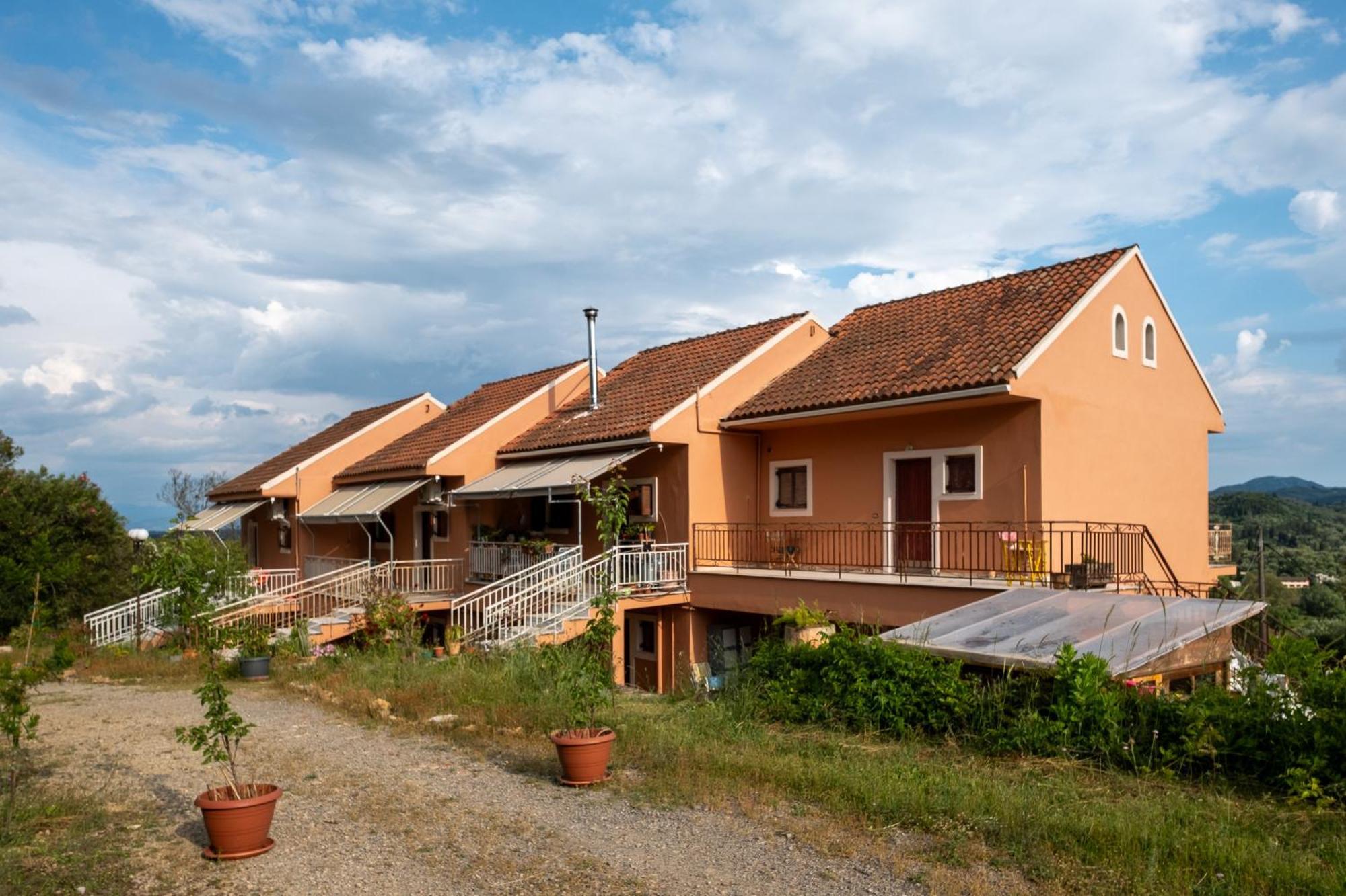 Ferienwohnung Kokkini Peach House Kokkínion Exterior foto